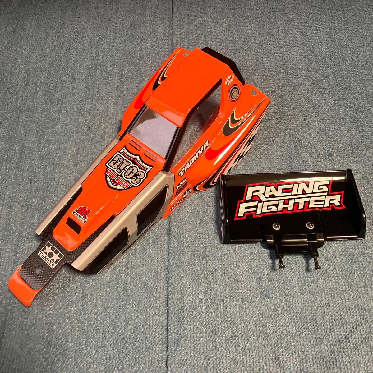 タミヤ 1/10RC DT-03 レーシングファイター 完成XB ボディー タミヤ 1/10RC DT-03 レーシングファイター 完成XB ボディー