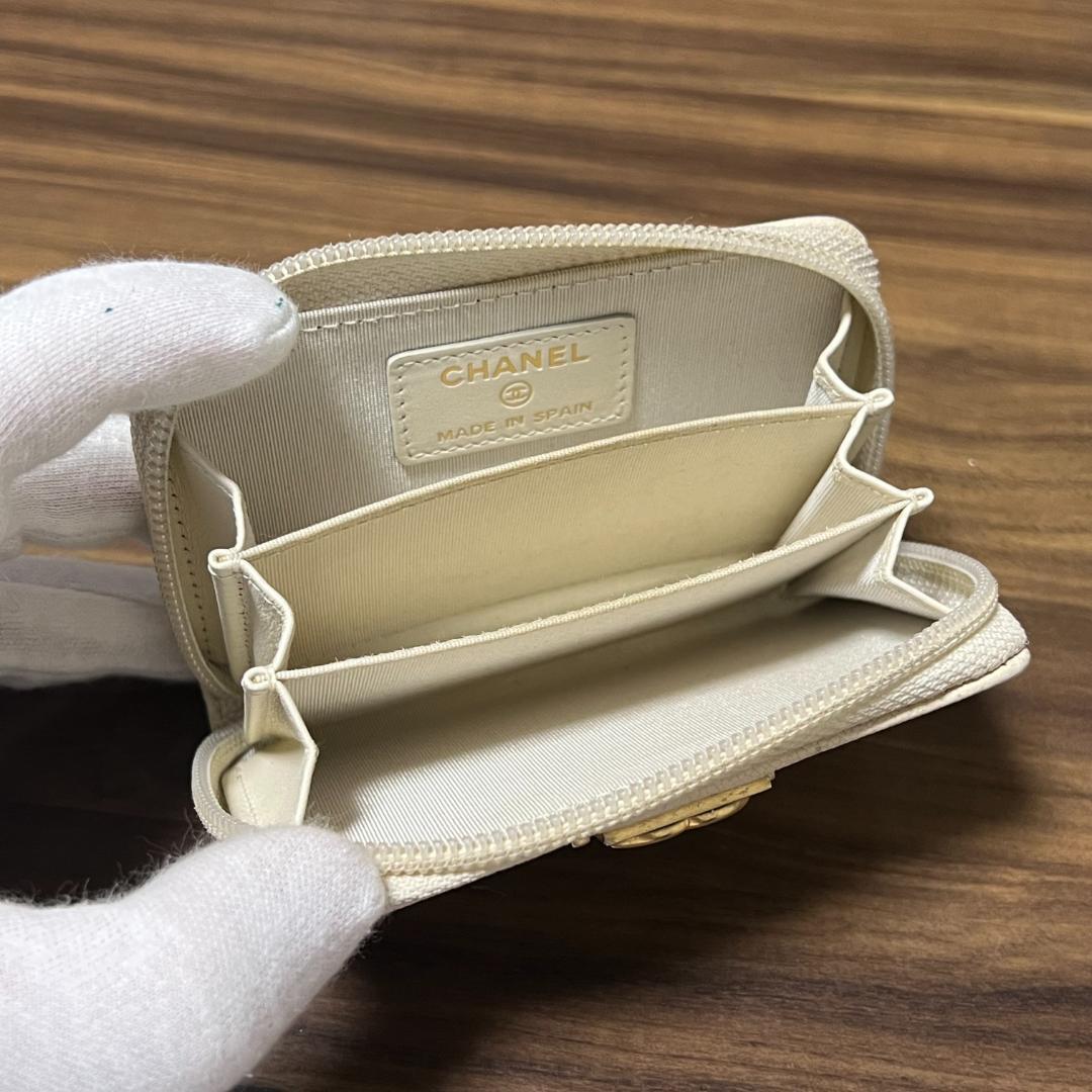美品 26番台 CHANEL ボーイシャネル 財布 コインパース キャビア 美品 26番台 CHANEL ボーイシャネル 財布 コインパース キャビア