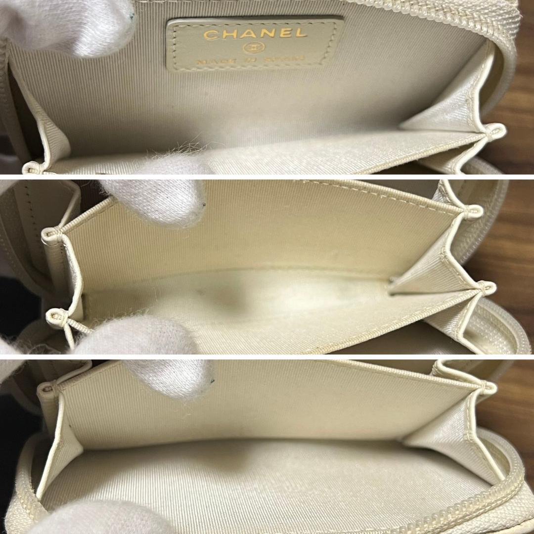 美品 26番台 CHANEL ボーイシャネル 財布 コインパース キャビア 美品 26番台 CHANEL ボーイシャネル 財布 コインパース キャビア