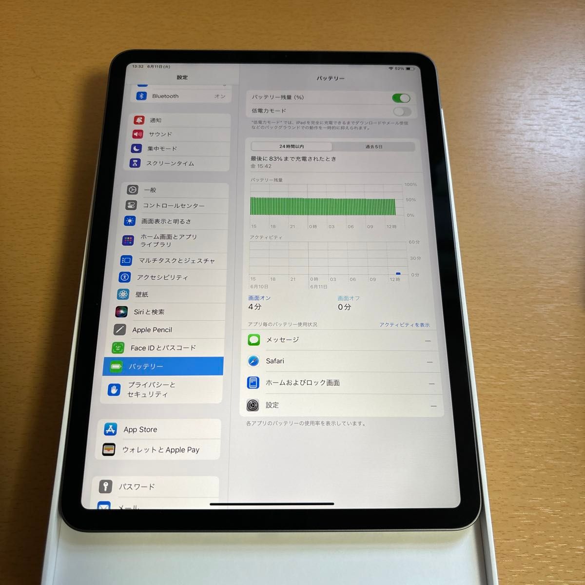 Apple iPad Pro11 第3世代 128GB Wi-FiモデルApple Pencil付き Apple iPad Pro11 第3世代 128GB Wi-FiモデルApple Pencil付き