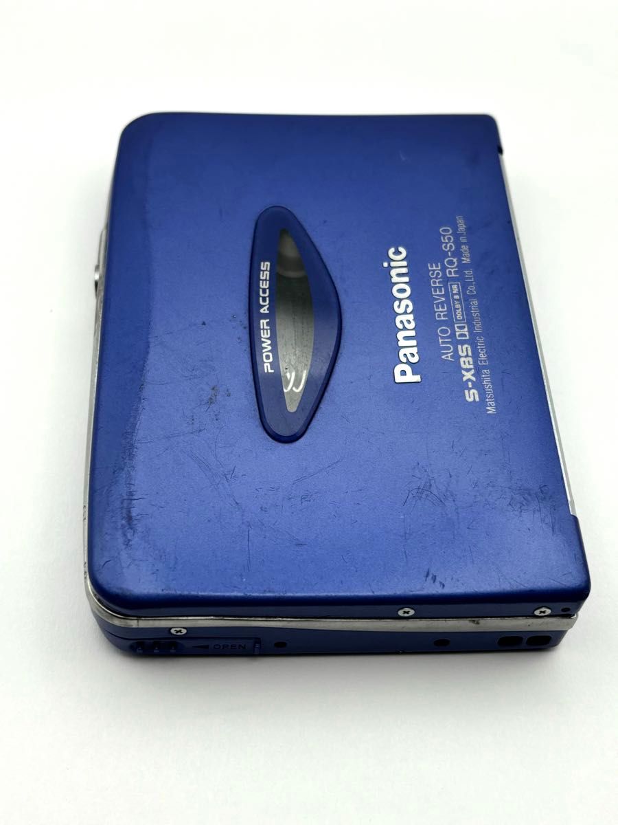 Panasonic ポータブルカセットプレーヤー RQ-S50 ジャンク品 Panasonic ポータブルカセットプレーヤー RQ-S50 ジャンク品