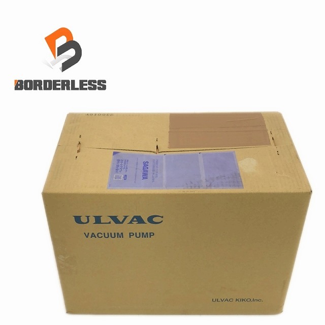 ☆未使用品☆ ULVAC アルバック 50/60Hz 小型油回転真空ポンプ G-50DA 2段排気方式 サーマルプロテクター内蔵 90465