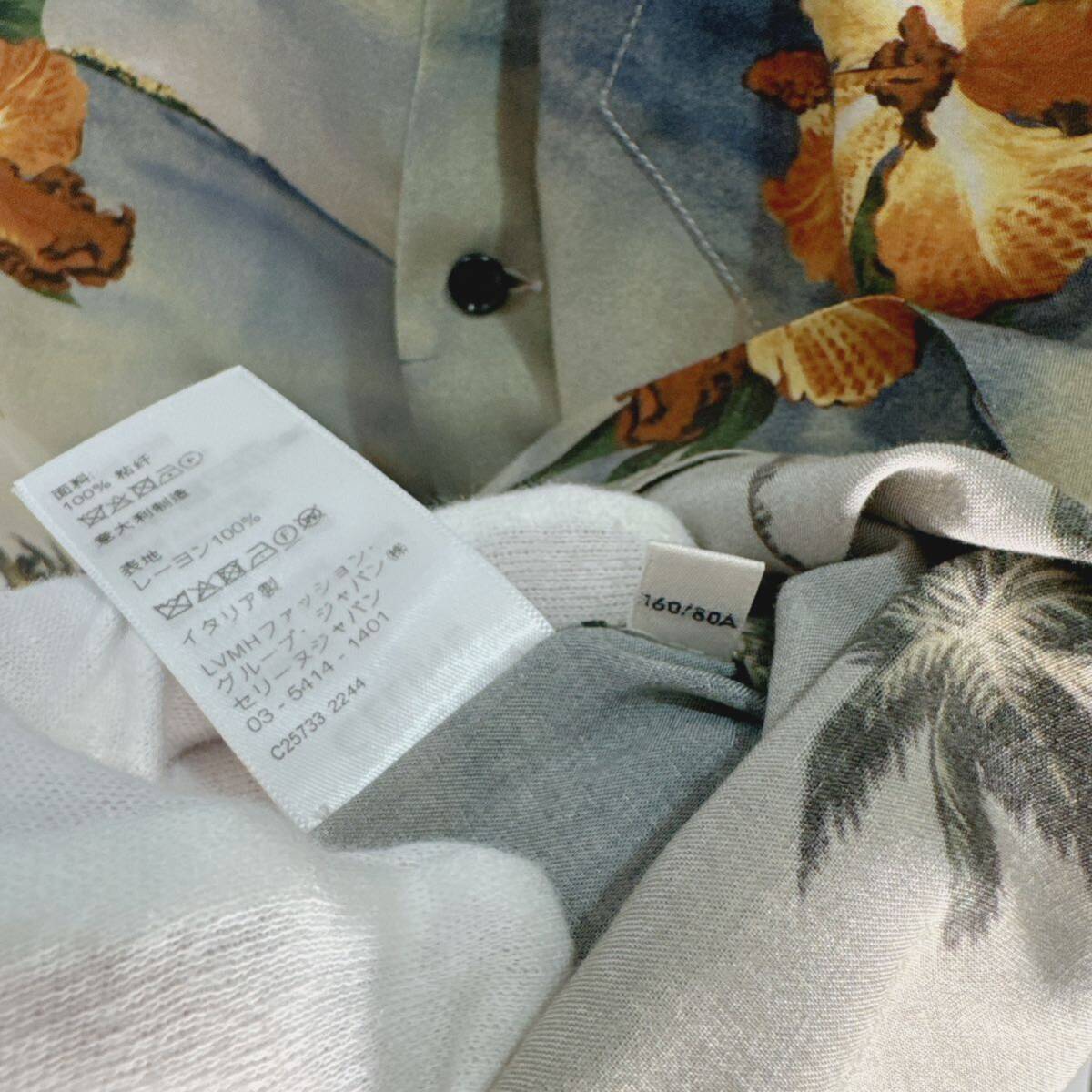 未使用 CELINE セリーヌ ハワイアンシャツ レーヨンシャツ T 未使用 CELINE セリーヌ ハワイアンシャツ レーヨンシャツ T