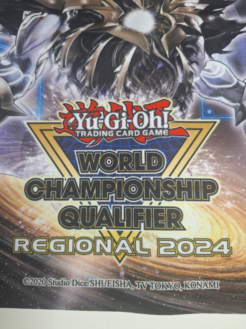 希少】 遊戯王 ブラックホールドラゴン プレイマット WCQ2024 希少】 遊戯王 ブラックホールドラゴン プレイマット WCQ2024