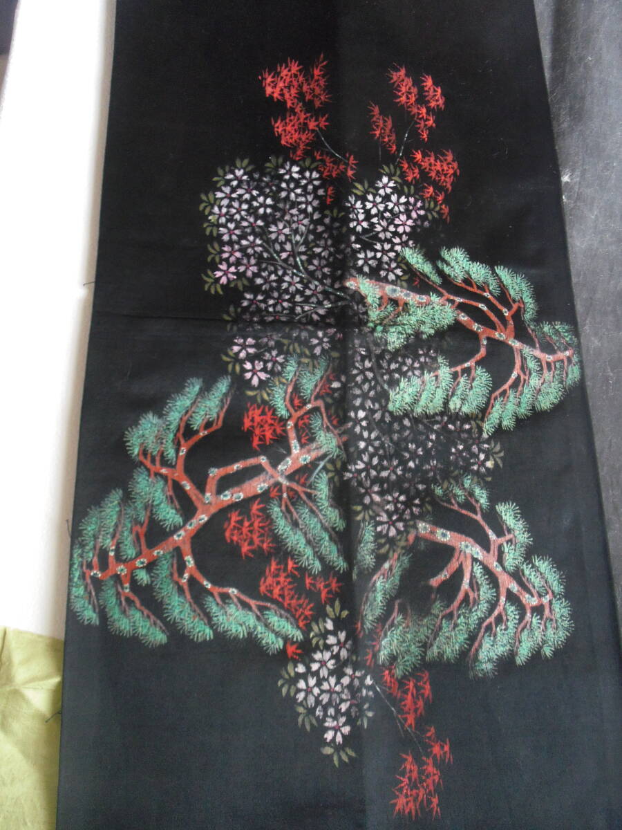 帯に描いた 松 昔の品、お預かり品 - 芸術、美術史 帯に描いた 松 昔の品、お預かり品 - 芸術、美術史