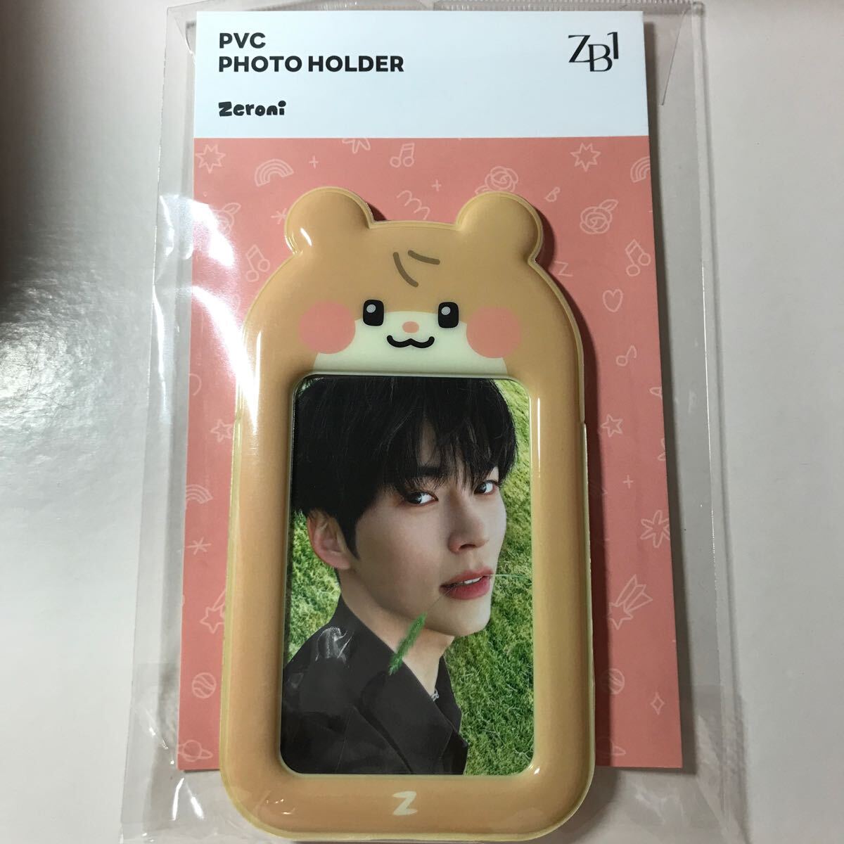 ZB1 ジャンハオ PVCフォトホルダー トレカケース ハニニ popup ZB1 ゼベワン ジャンハオ ハニニ フォトカードホルダーキーリング