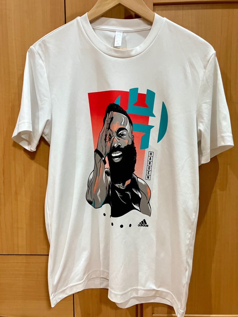 adidas アディダス 半袖Tシャツ ハーデン NBA バスケ 速乾 白 L adidas アディダス 半袖Tシャツ ハーデン NBA バスケ 速乾 白 L