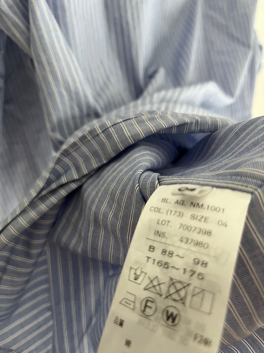 ATON Giza Stripe Standard Shirt/エイトン シャツ|Yahoo ATON Giza Stripe Standard Shirt/エイトン シャツ|Yahoo