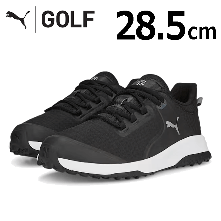 PUMA FUISON GRIP 377527 【プーマ】【スパイクレス】【サイズ:28.5cm】【カラー:02 Black/Silver/Quiet Shade】【GolfShoes】