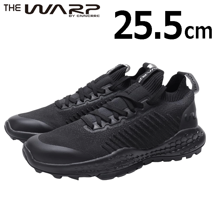 The Warp By Ennerre WARP KNIT SL WB3KFZ03【ワープ】【エネーレ】【スパイクレス】【Black】【26.5m】【GolfShoes】
