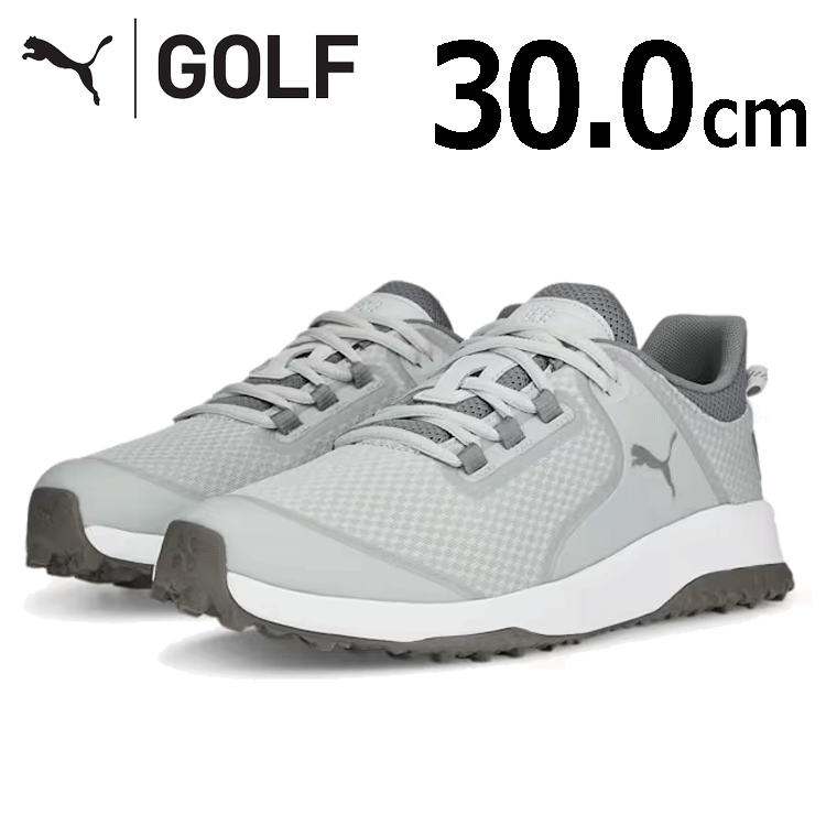 PUMA FUISON GRIP 377527 【プーマ】【スパイクレス】【サイズ:30.0cm】【カラー:01 Gray/Silver/Quiet Shade】【GolfShoes】
