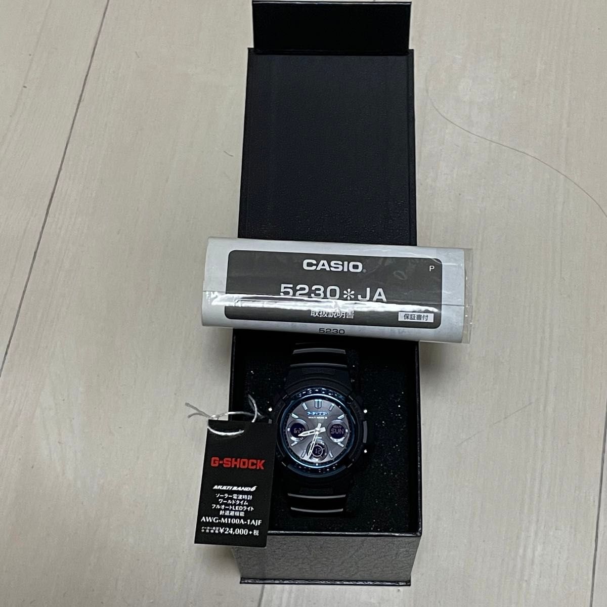新品未使用】G-SHOCK AWG-M100A-1A 電波ソーラー カシオ CASIO 新品未使用】G-SHOCK AWG-M100A-1A 電波ソーラー カシオ CASIO