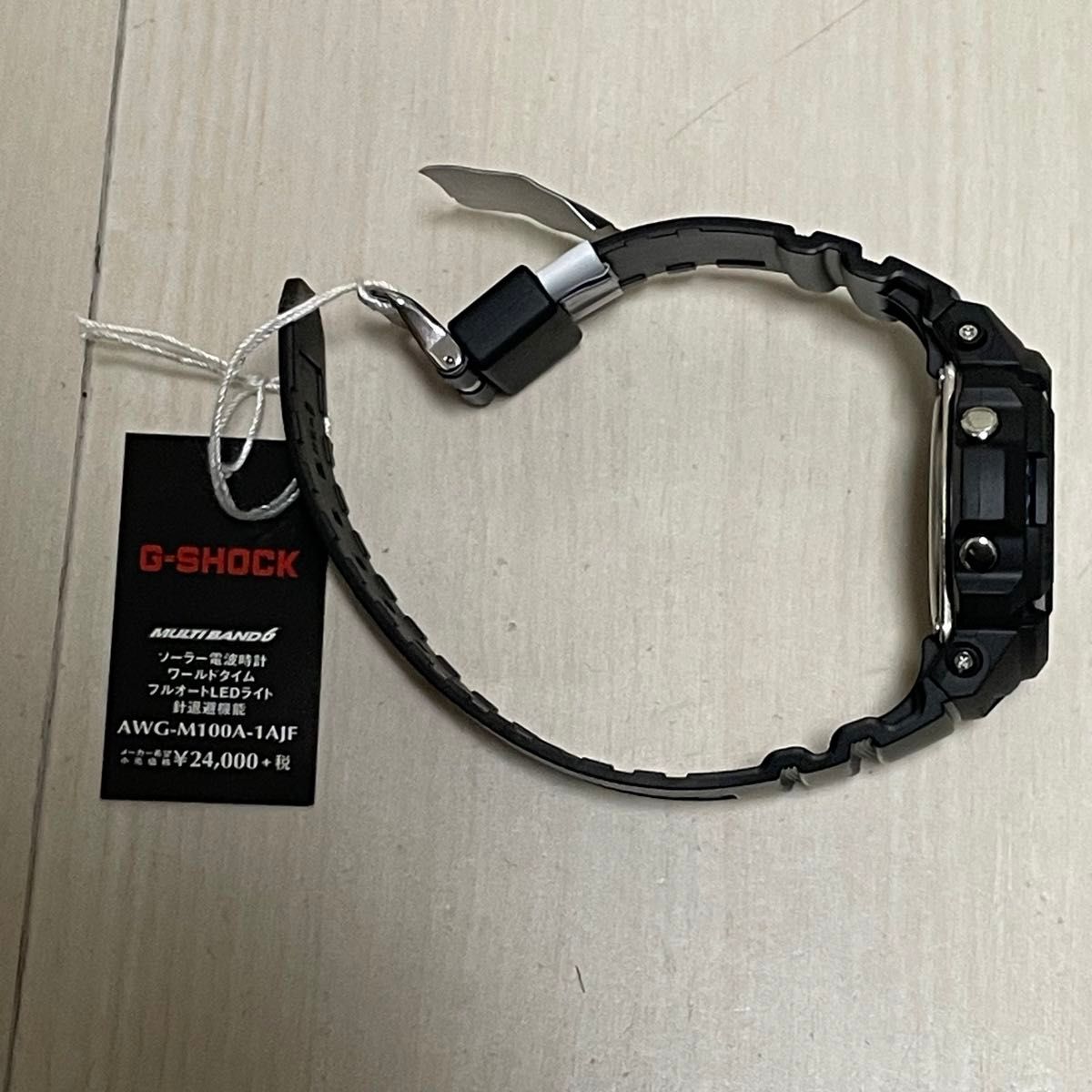 新品未使用】G-SHOCK AWG-M100A-1A 電波ソーラー カシオ CASIO 新品未使用】G-SHOCK AWG-M100A-1A 電波ソーラー カシオ CASIO