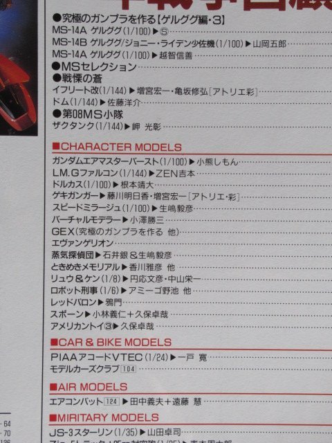 ホビージャパン'97 ３月号 一年戦争回顧録/ゲルググ/ときめきメモリアル 他_画像5