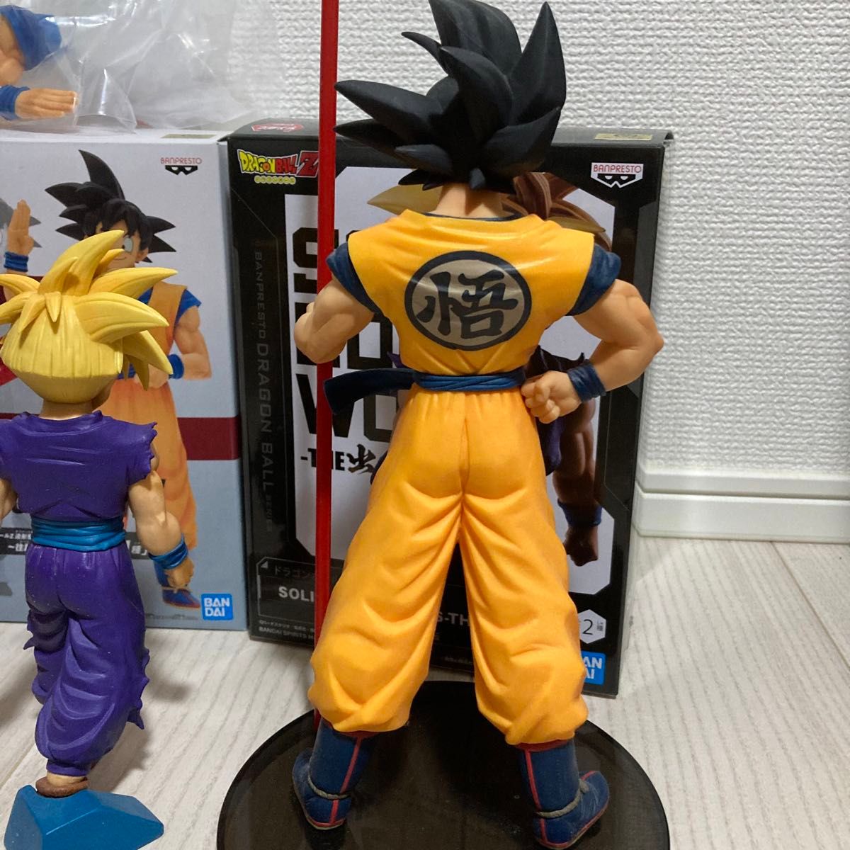 フィギュア ドラゴンボールZ 造形駅伝 孫悟空 孫悟飯 少年 出陣 フィギュア ドラゴンボールZ 造形駅伝 孫悟空 孫悟飯 少年 出陣