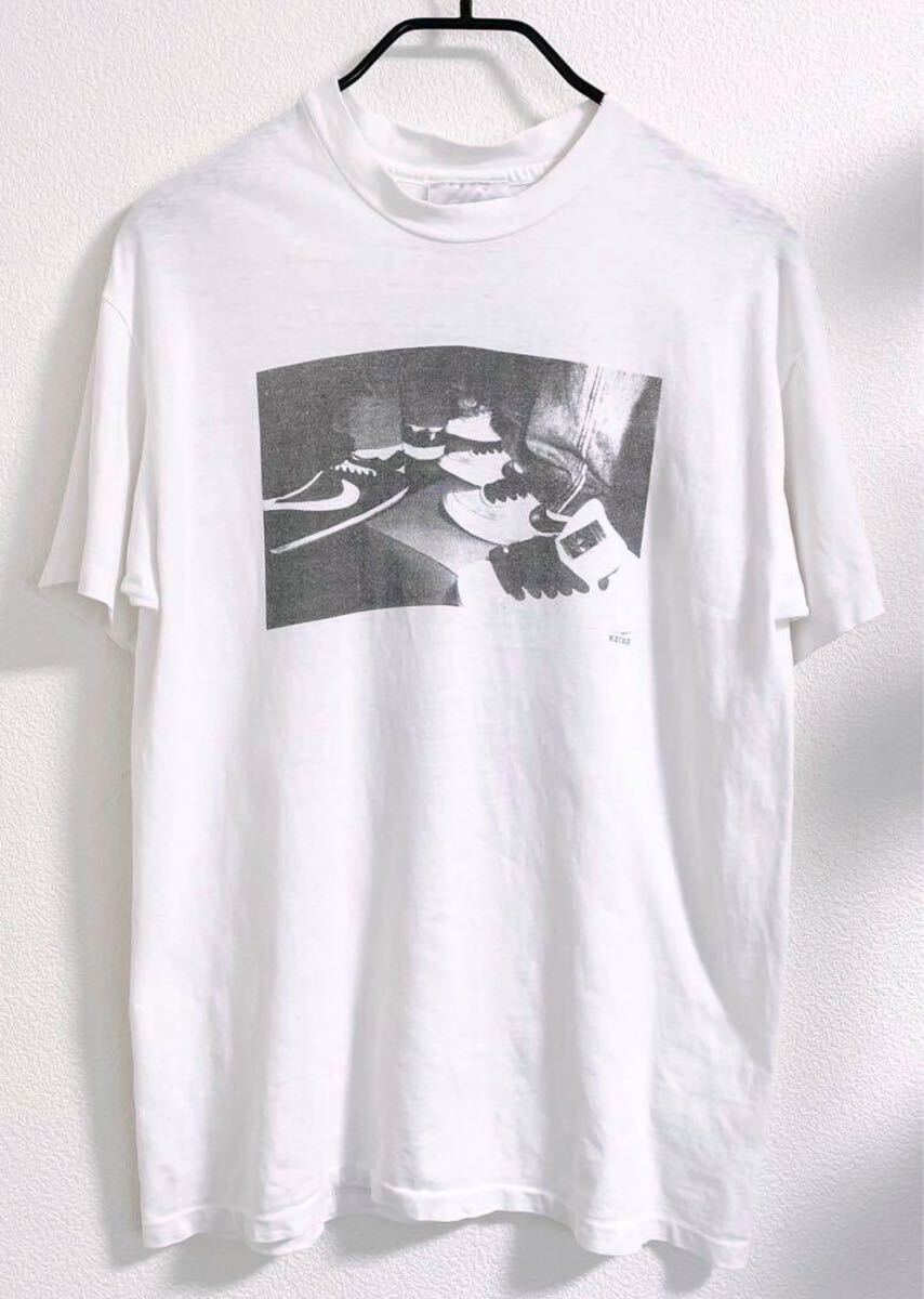 送料無料 最初期 BAPE ラジカセタグ KICKS Tシャツ (A BATHING 送料無料 最初期 BAPE ラジカセタグ KICKS Tシャツ (A BATHING