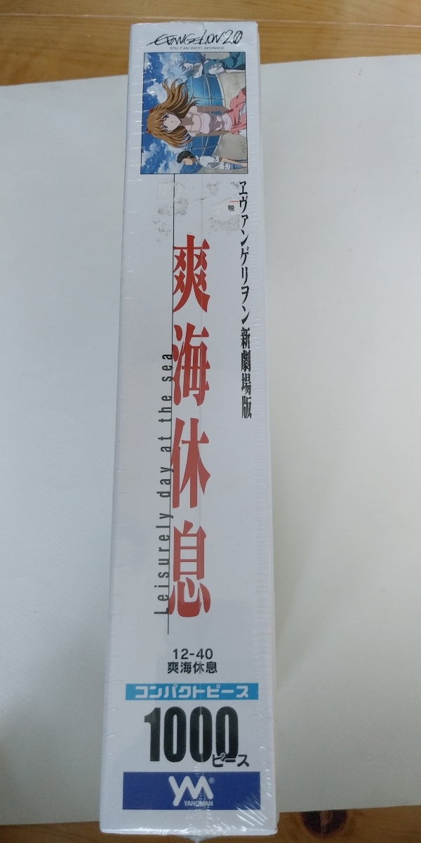 送料選べる4種類 エヴァンゲリヲン新劇場版 破 2.0 1000ピース コンパクトピース　爽海休息 アスカ　シンジ 綾波レイ YANOMAN_画像3