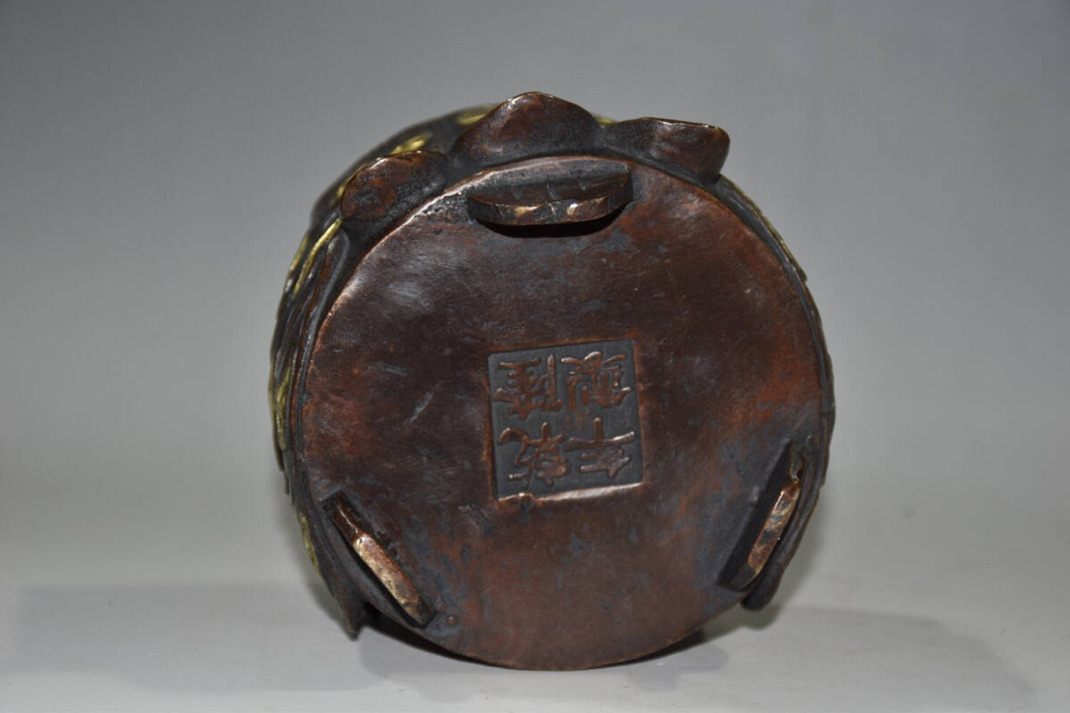 6120円 『館蔵珍品 紫銅製 塗金 孔雀熏香炉』置物 賞物 貴重物品 6120円 『館蔵珍品 紫銅製 塗金 孔雀熏香炉』置物 賞物 貴重物品