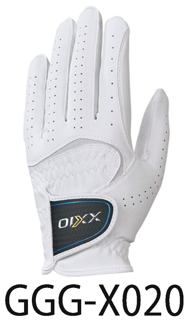 新品■送料無料■2024.2■ダンロップ■ゼクシオ■GGG-X020■ホワイト■25CM■３枚セット■部分別3層構(gòu)造により、密著力アップ■正規(guī)品