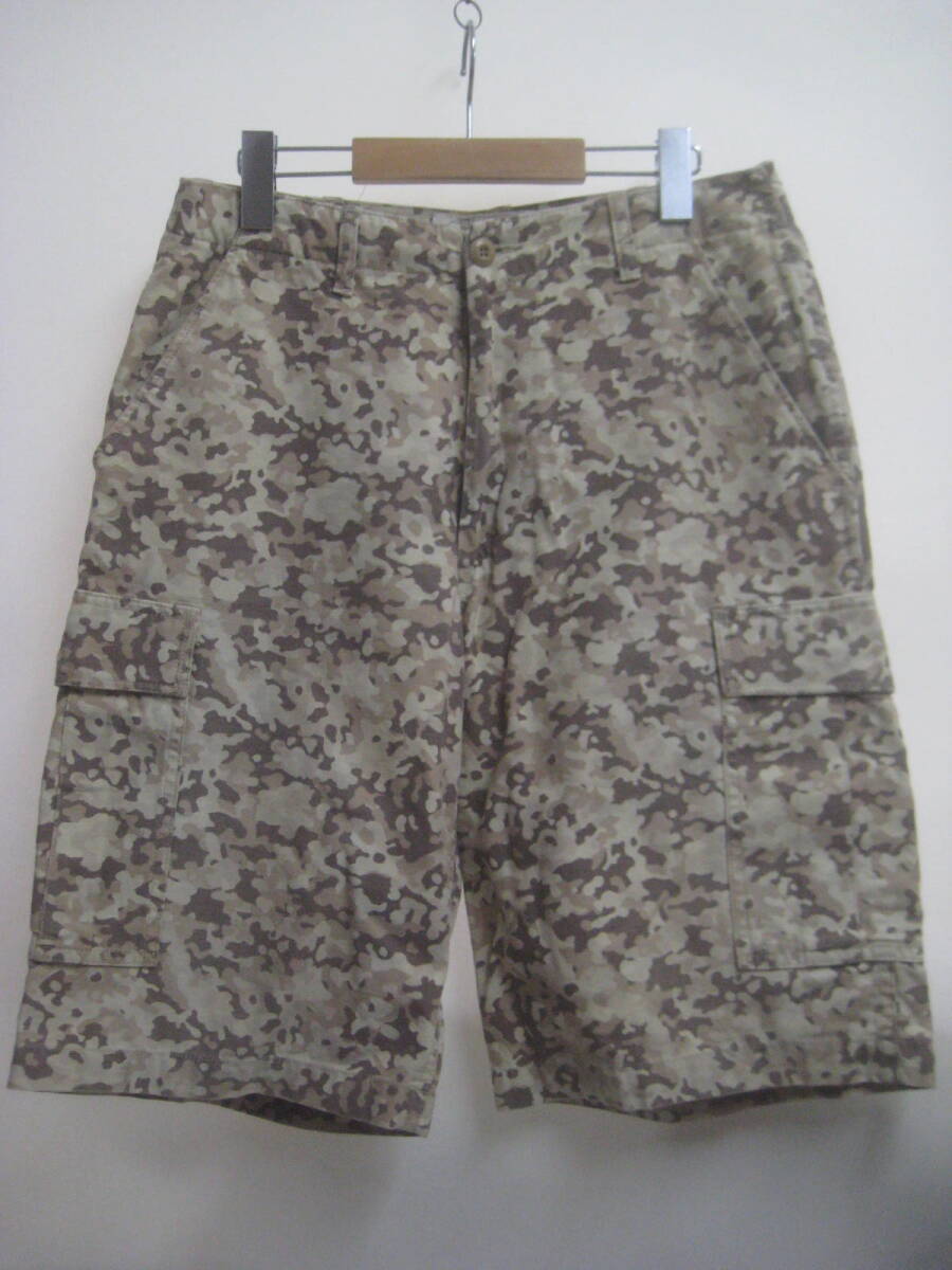 一點(diǎn)物!! AVIREX アヴィレックス 迷彩?カモフラ柄 ショートパンツ 短パン カーゴパンツ サイズ MEDIUM