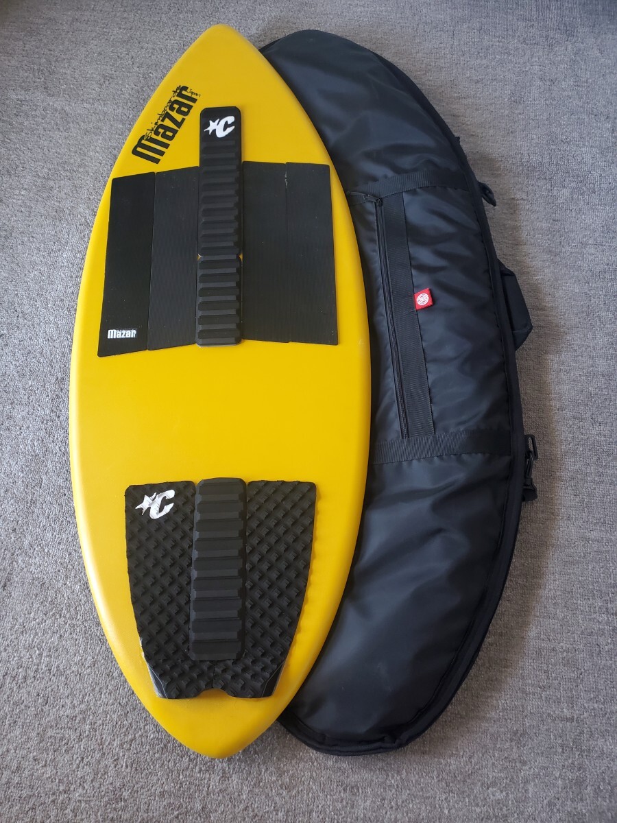 【送料無料】MAZAR スキムボード 135cm バッグ付き Mazar