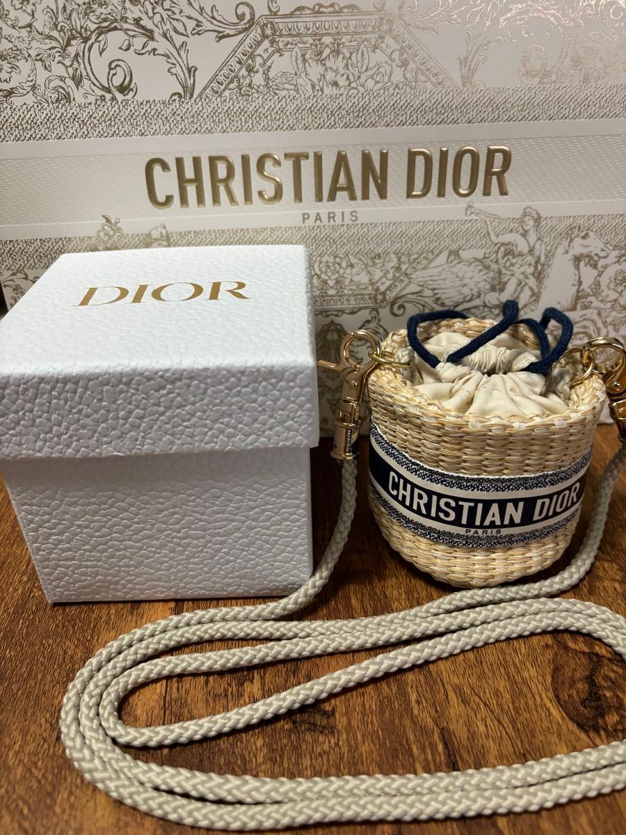 DIOR ディオール ノベルティ ストローポーチ ミニショルダー DIOR ディオール ノベルティ ストローポーチ ミニショルダー