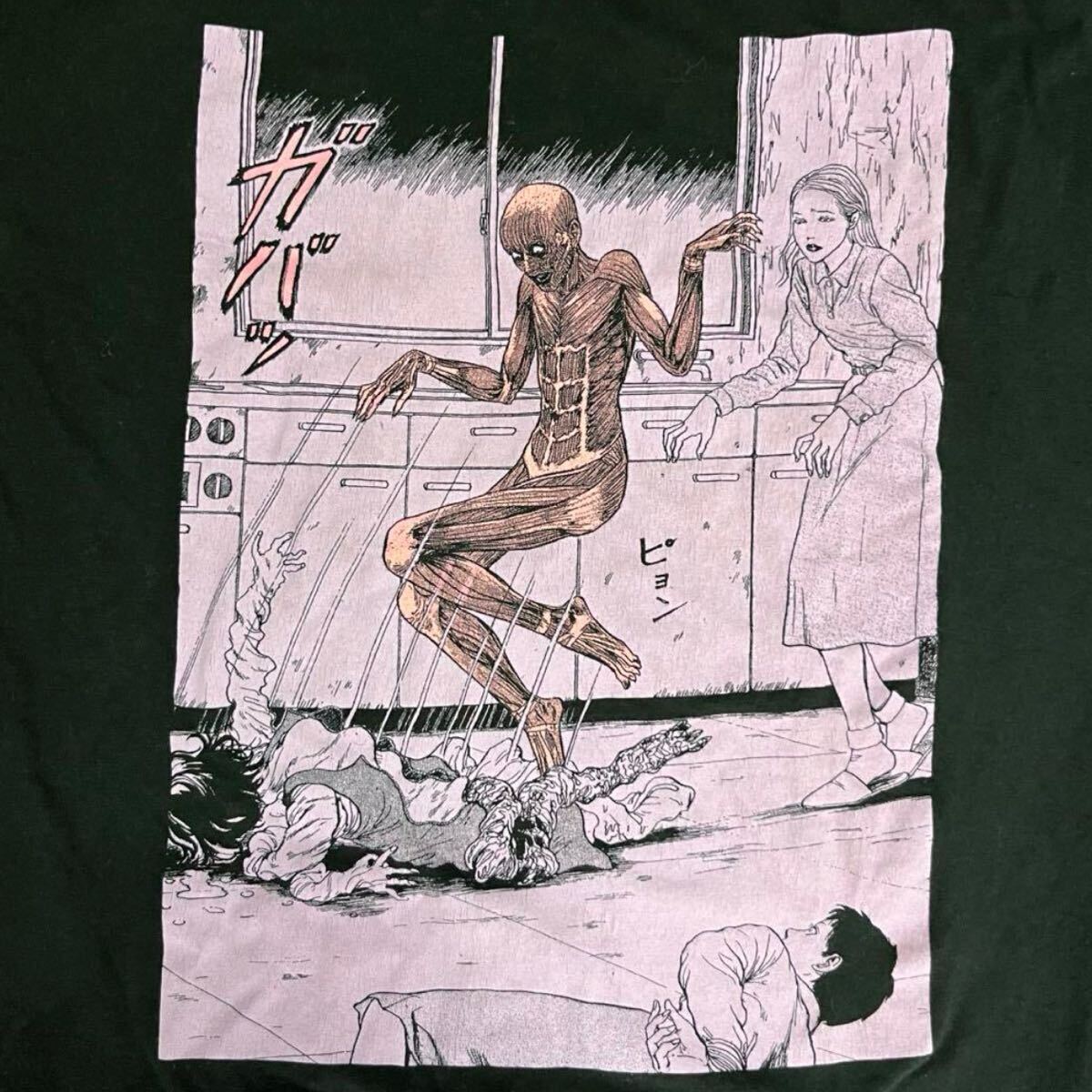 00s USA企画 Junji Ito 伊藤潤二 ホラーアニメ Tシャツ 漫画 00s USA企画 Junji Ito 伊藤潤二 ホラーアニメ Tシャツ 漫画