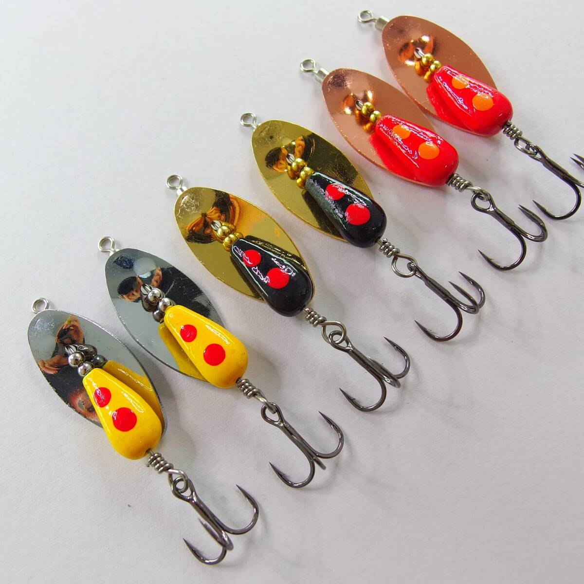 [momo lure ] Momo lure .. trout lure momo spinner 3.5g 4.5g assortment set AR-S type (4.5g