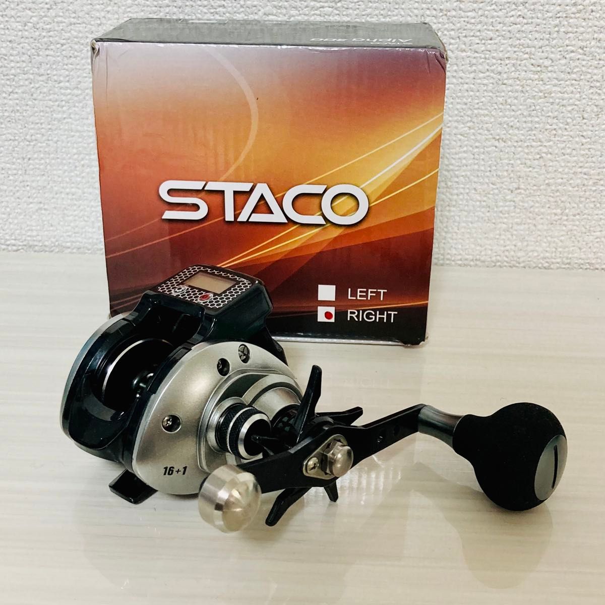 新品 STACO Alpha 300 デジタルカウンター付 リール 右巻|Yahoo 新品 STACO Alpha 300 デジタルカウンター付 リール 右巻|Yahoo