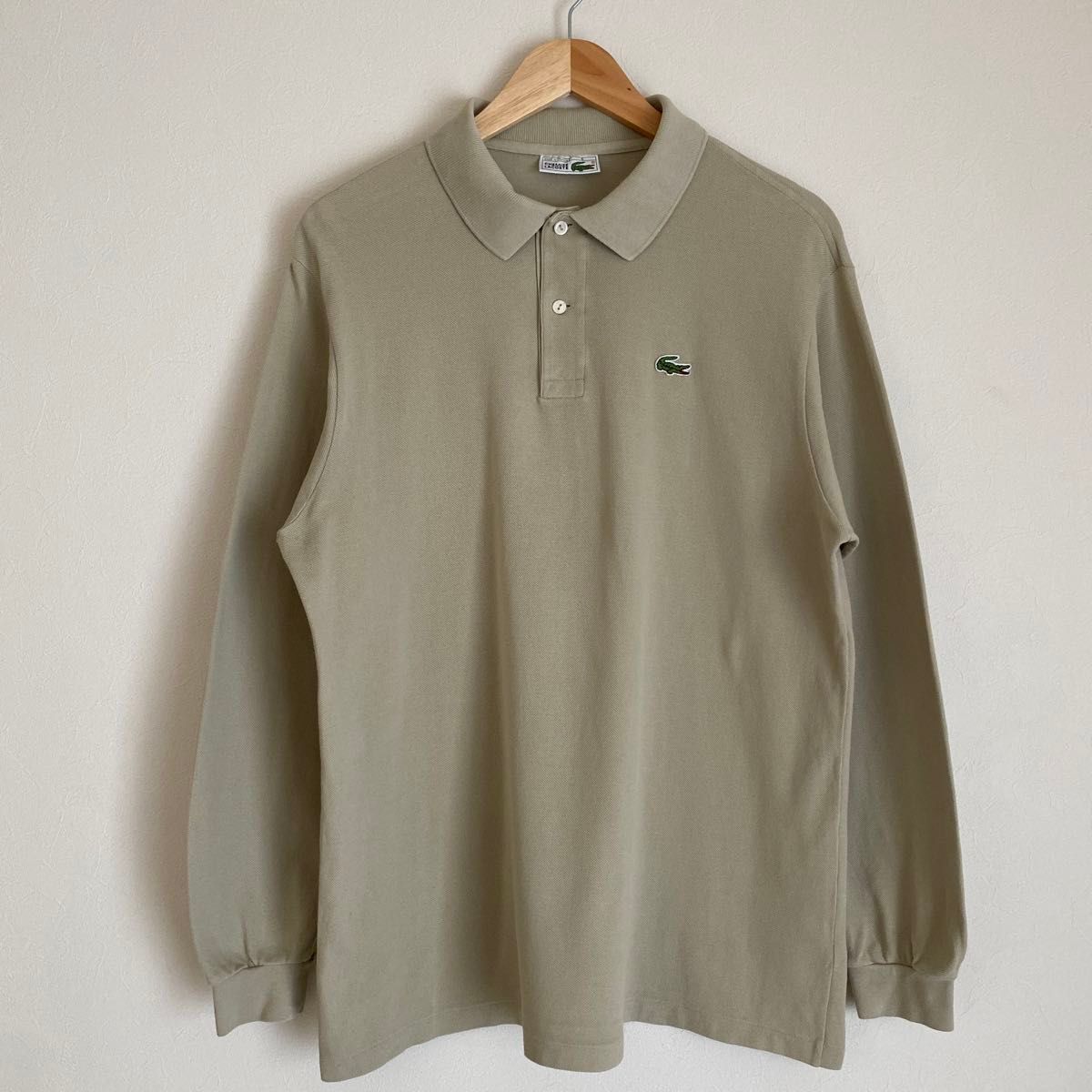 70s LACOSTE ラコステ 長袖 ポロシャツ ロングスリーブ フラレコ 70s LACOSTE ラコステ 長袖 ポロシャツ ロングスリーブ フラレコ