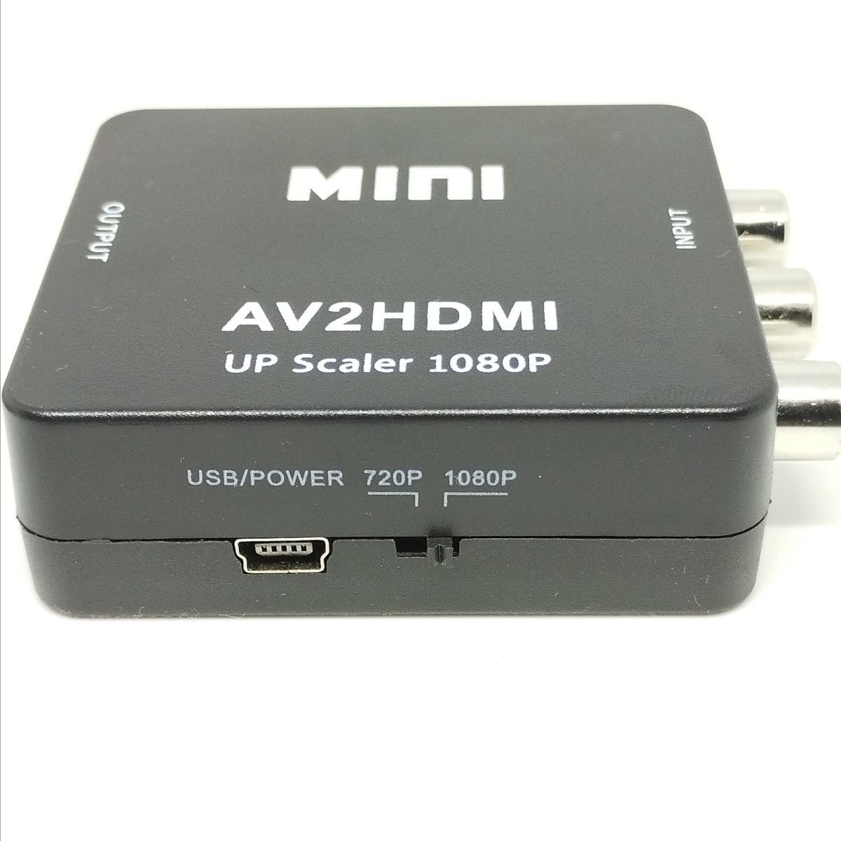 RCA to HDMI変換コンバーター AV to HDMI 変換器 AV2HDMI  1080/720P切り替え E144