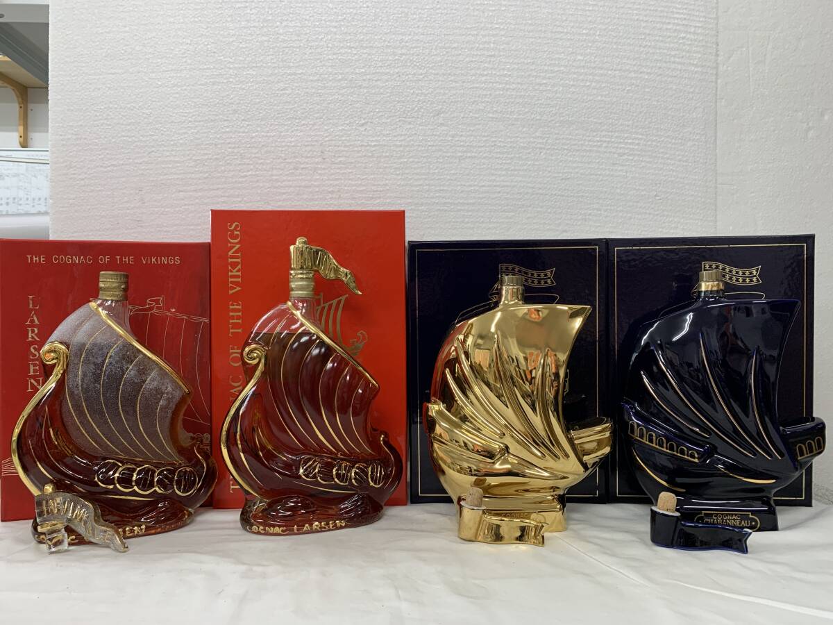 Yahoo!オークション - 注目 【古酒 コニャック シップ型ボトル4 Yahoo!オークション - 注目 【古酒 コニャック シップ型ボトル4