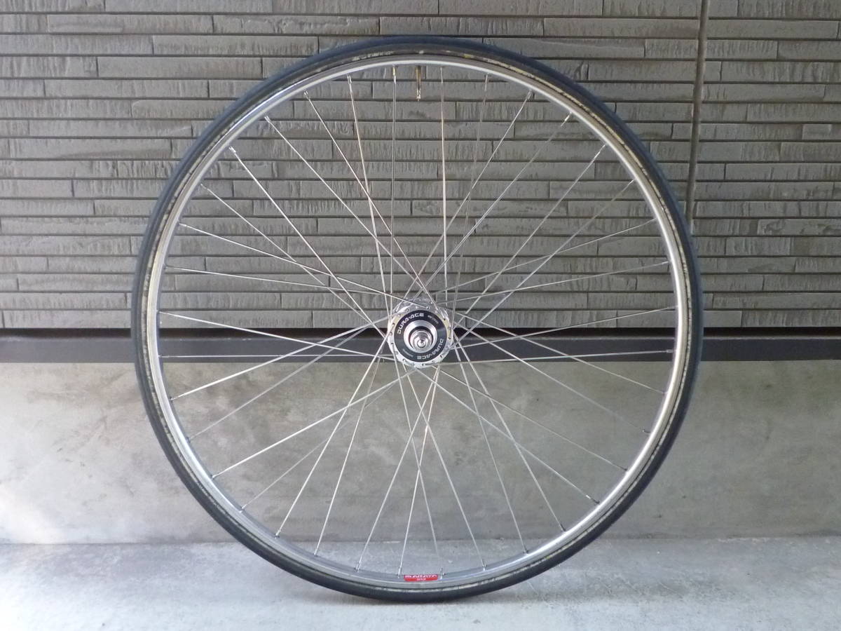 競輪系 リアホイール120mm NJS panaracerチューブラータイヤ ピスト トラック