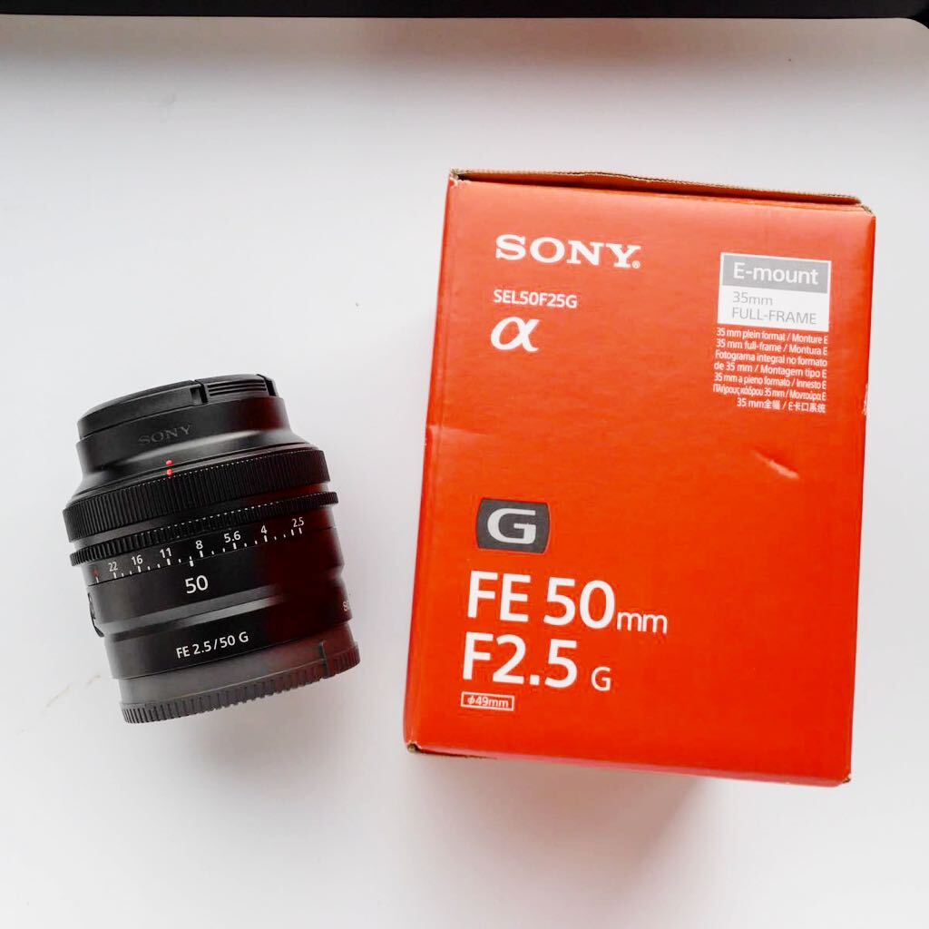 ソニー(SONY) 標準単焦点レンズフルサイズFE 50mm F2.5 G G ソニー(SONY) 標準単焦点レンズフルサイズFE 50mm F2.5 G G