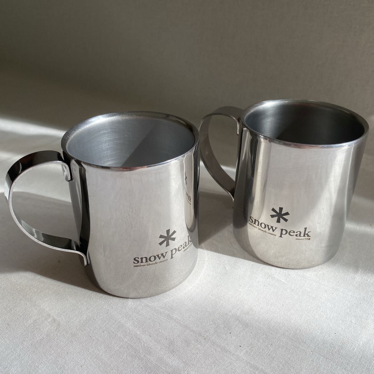 snow peak(スノーピーク) 廃盤品 ステンレス真空マグカップ snow peak(スノーピーク) 廃盤品 ステンレス真空マグカップ