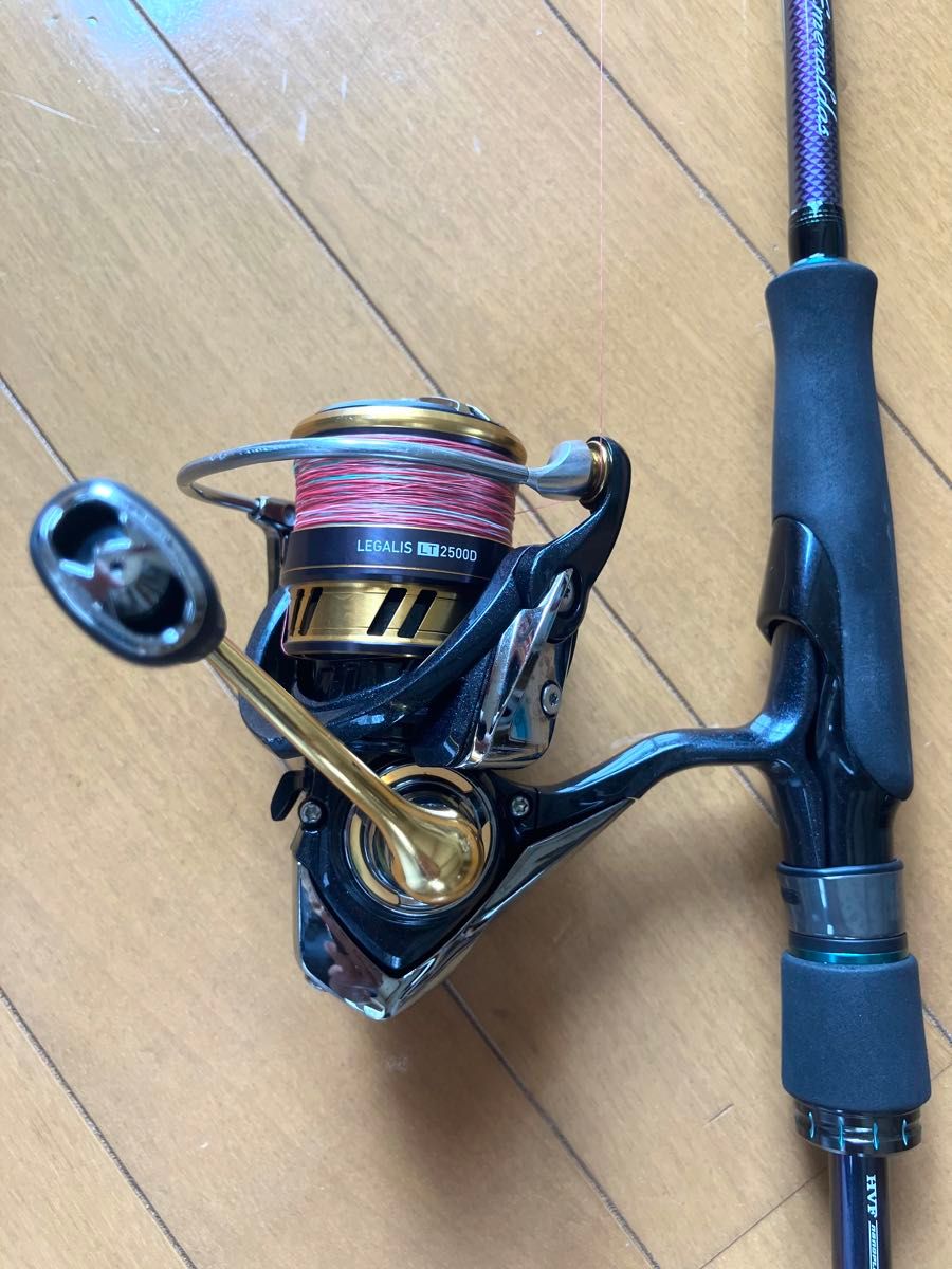 エギングセット ダイワ 21 エメラルダスMXとレガリスです 美品 エギングセット ダイワ 21 エメラルダスMXとレガリスです 美品