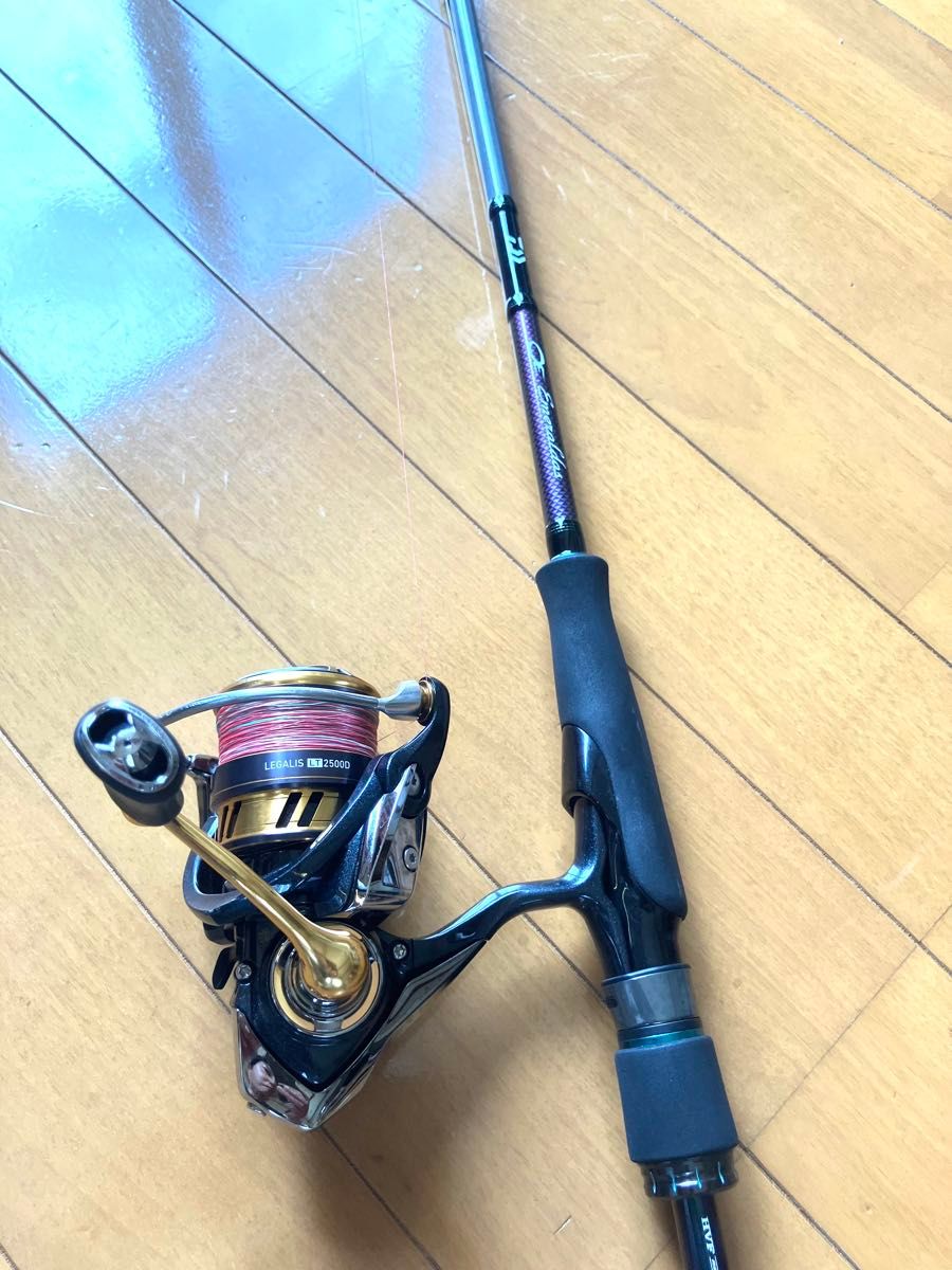 エギングセット ダイワ 21 エメラルダスMXとレガリスです 美品 エギングセット ダイワ 21 エメラルダスMXとレガリスです 美品