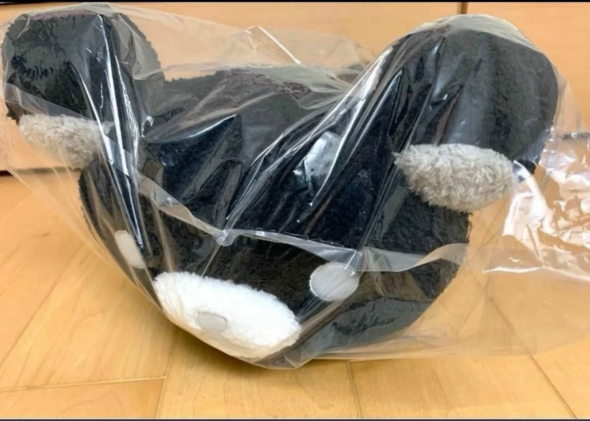 リラックマ モノクロリラックマ うつぶせぬいぐるみ XL 40cm 未 リラックマ モノクロリラックマ うつぶせぬいぐるみ XL 40cm 未