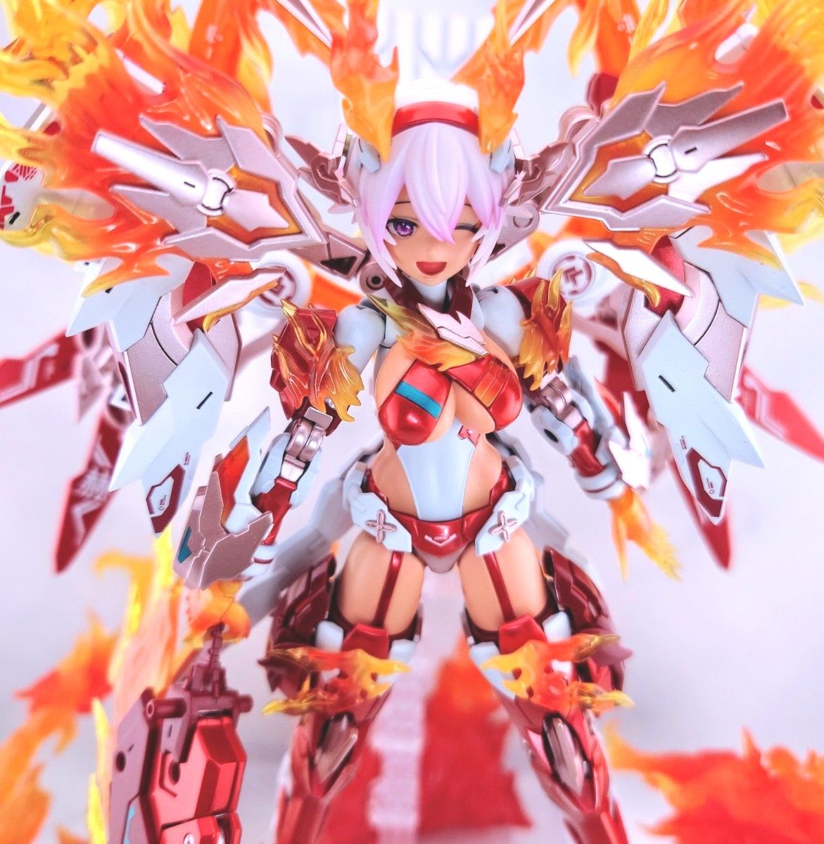 メガミデバイス 皇巫 スサノヲ 紅蓮 全塗装完成品 完成品|Yahoo メガミデバイス 皇巫 スサノヲ 紅蓮 全塗装完成品 完成品|Yahoo