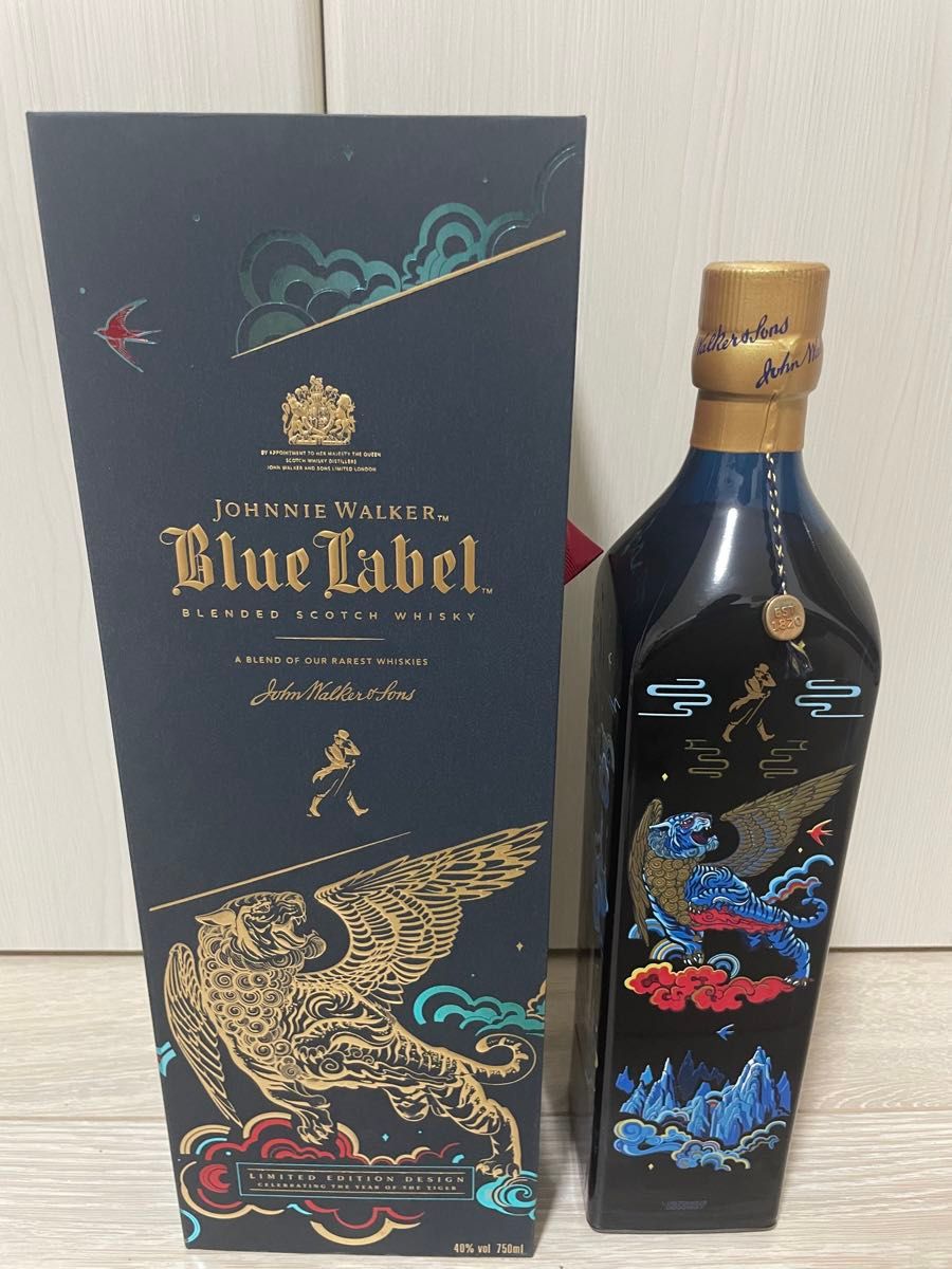 ジョニーウォーカー ブルーラベル イヤー オブ ザ タイガー ※箱 ジョニーウォーカー ブルーラベル イヤー オブ ザ タイガー ※箱