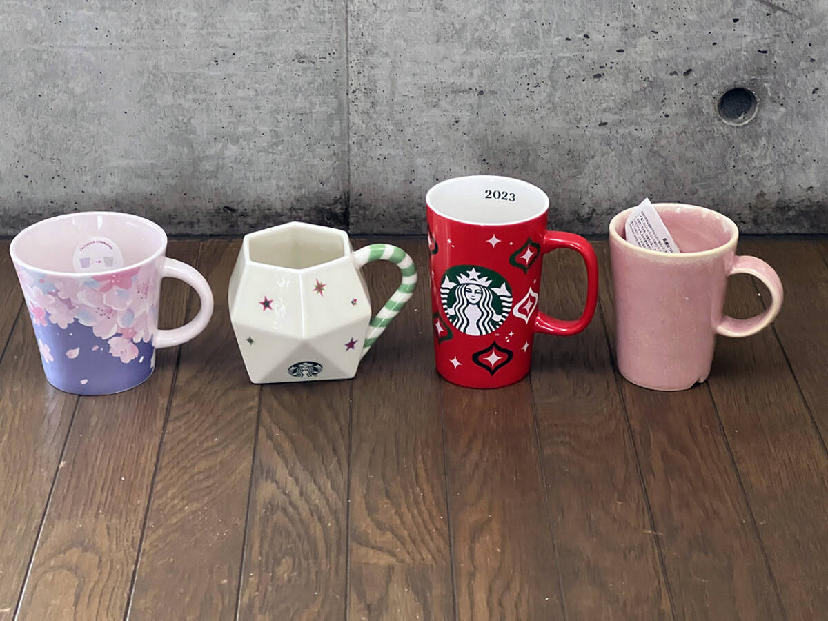 【未使用・新品】スターバックス STARBUCKS マグカップ 4個セット
