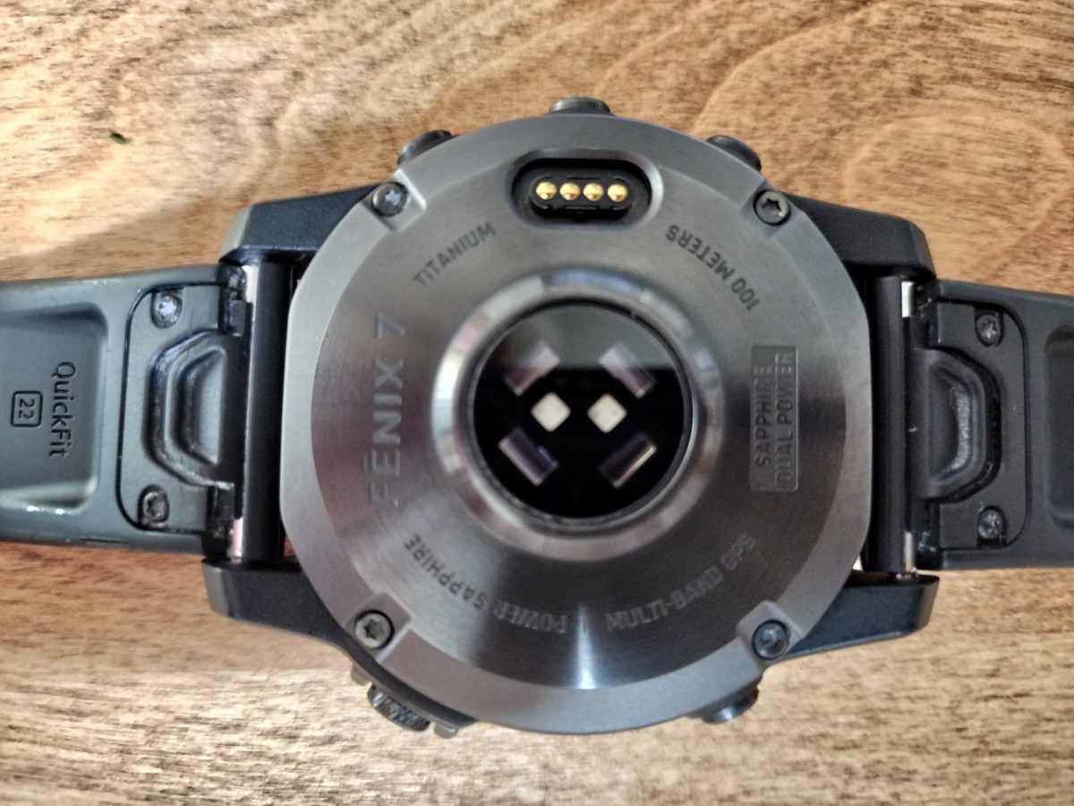 GARMIN FENIX 7 SAPPHIRE DUAL POWER Ti Carbon Gray DLC/Black GARMIN FENIX 7 SAPPHIRE DUAL POWER Ti Carbon Gray DLC/Black