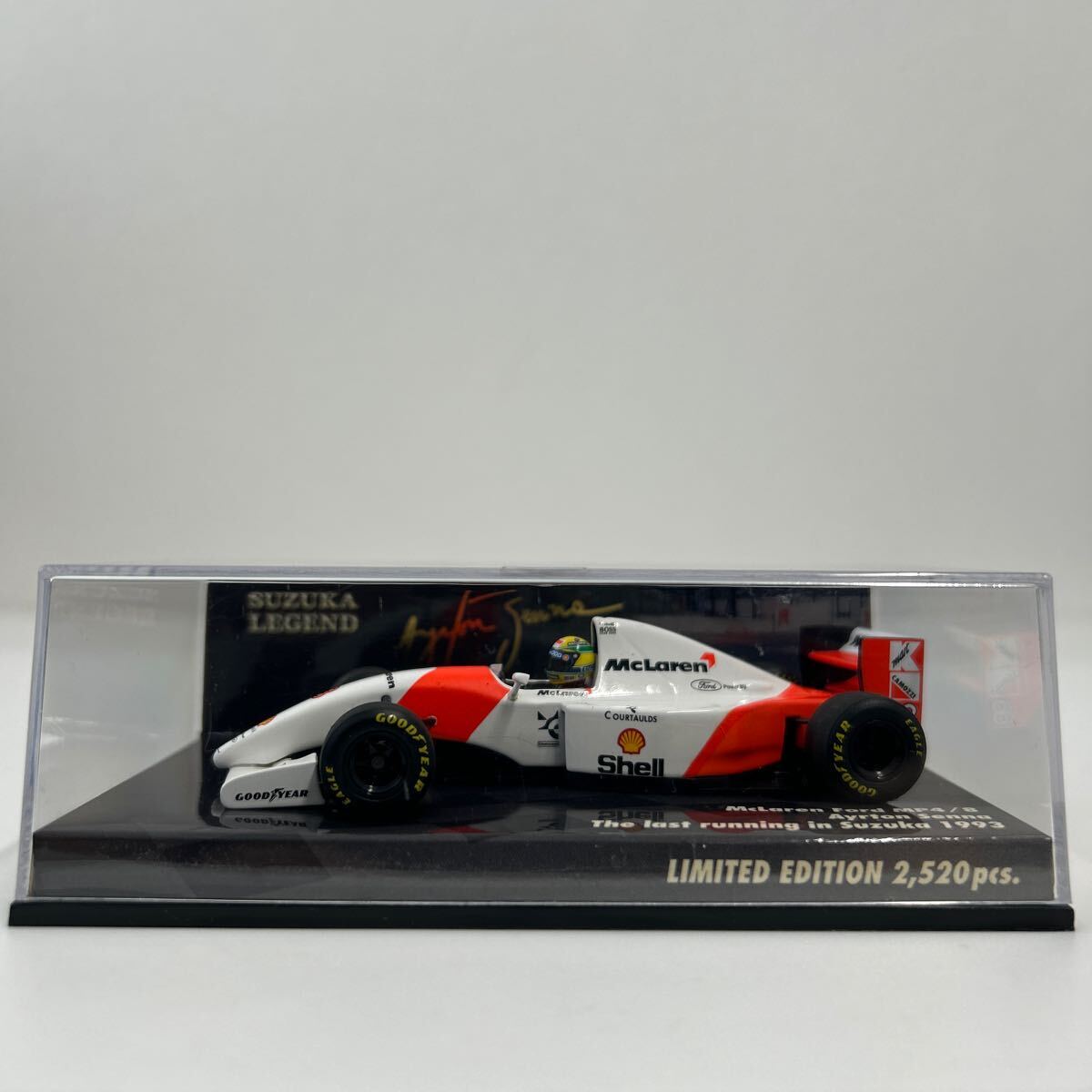 MINICHAMPS 1/43 McLaren Ford MP4/8 Ayrton Senna #8 The Last MINICHAMPS 1/43 McLaren Ford MP4/8 Ayrton Senna #8 The Last