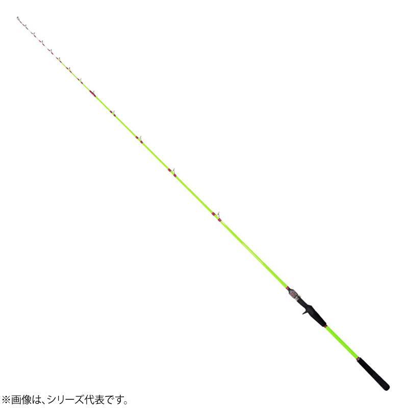 (F525)エギングロッド ハリミツ 蛸墨族 エギ蛸ライト 190(ベイト・2ピース) ライムグリーン 新品未使用!1