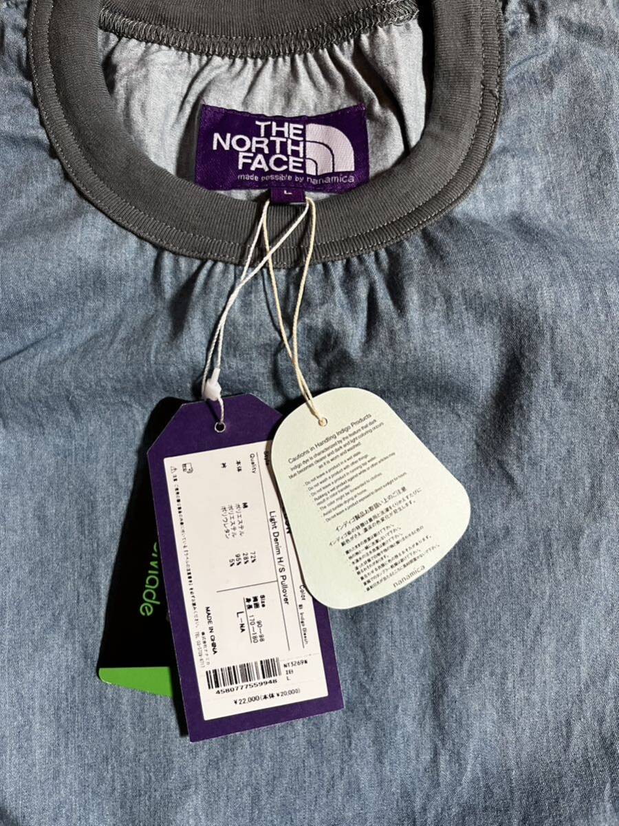 ノースフェイス パープルレーベル デニム Tシャツ 新品 ノースフェイス パープルレーベル デニム Tシャツ 新品