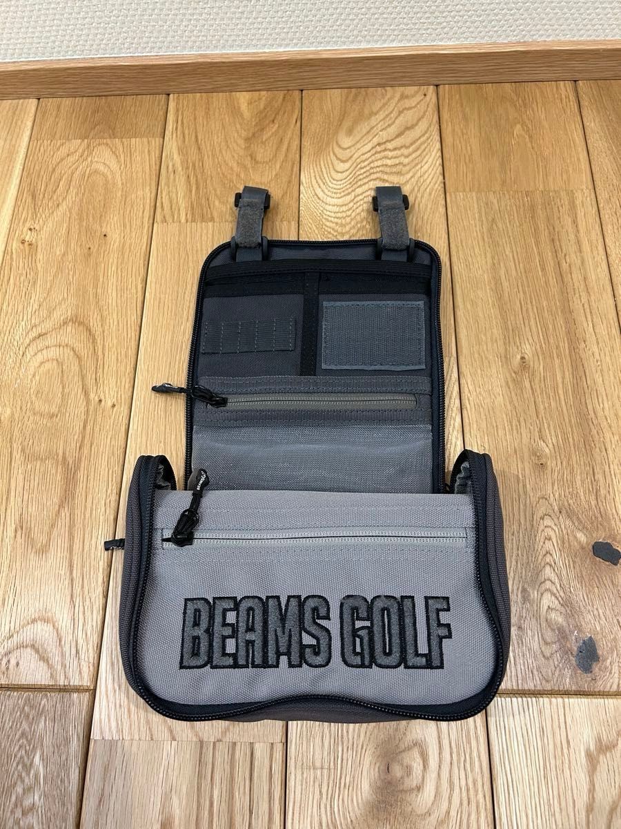 ビームスゴルフ BEAMS GOLF  ポーチ ラウンドバッグ　キャディバッグ ボールケース 小物入れ 