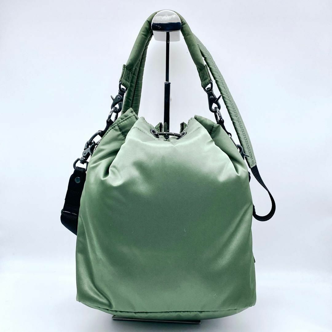 美品】 PORTER PX TANKER 2way TOOL BAG 376-04687 グリーン 美品】 PORTER PX TANKER 2way TOOL BAG 376-04687 グリーン
