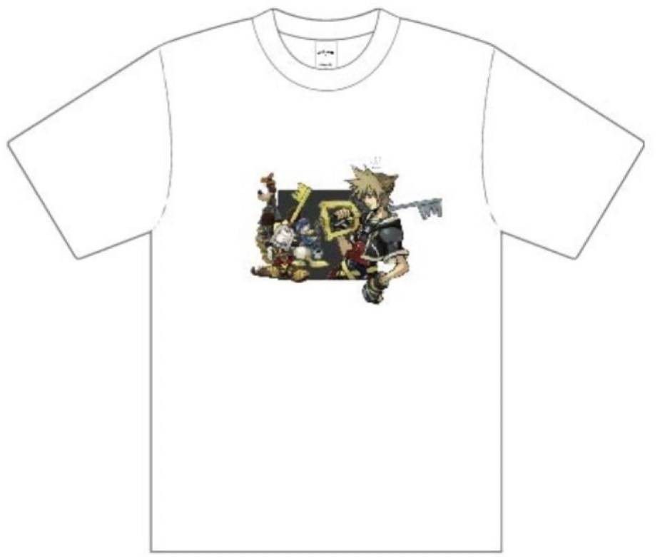 キングダムハーツ コラボ ロフト Tシャツ ホワイト キーブレード キングダムハーツ コラボ ロフト Tシャツ ホワイト キーブレード