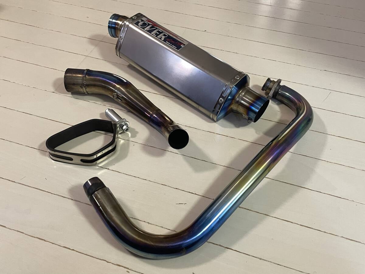 ホンダ グロム「JC61」OVERレーシング TT-Formula フルチタン ホンダ グロム「JC61」OVERレーシング TT-Formula フルチタン
