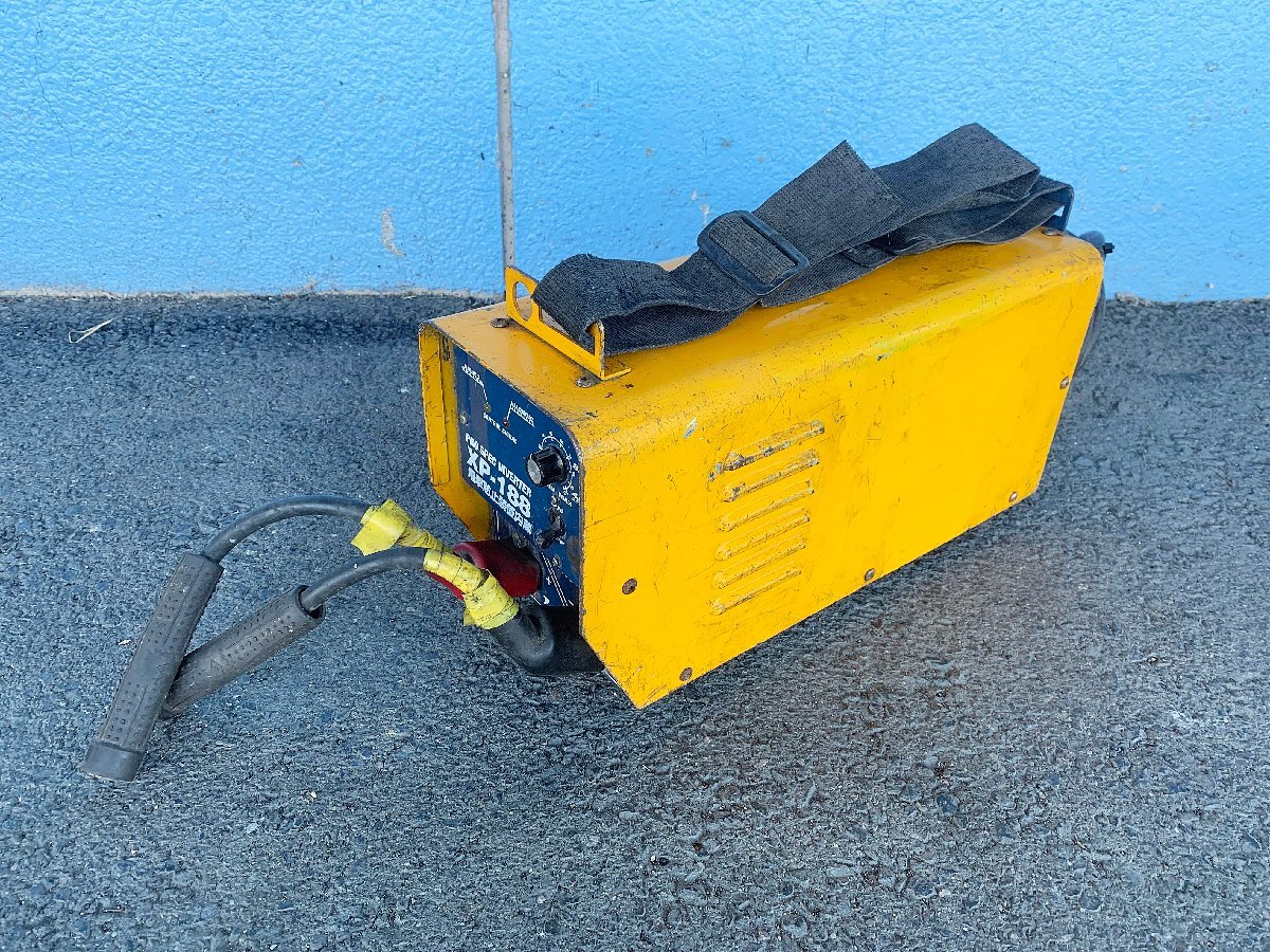 ★中古★キシデン 高性能直流インバータ溶接機 ケーデーアーク XP-188 最大50~180A 200V 50/60Hz DIYにも アーク溶接)倉b